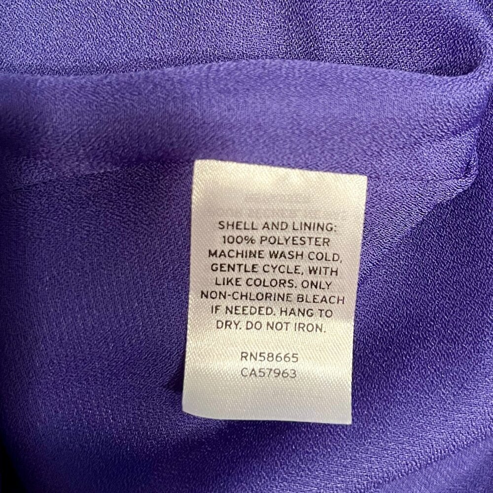Halogen Blue Sleeveless Pleated Blouse, Women's Size 2x - Picture 11 of 13